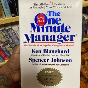 The One Minute Manager By Spencer Johnson Book